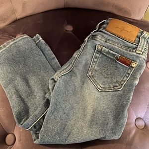 Girls 7 for All Mankind jeans